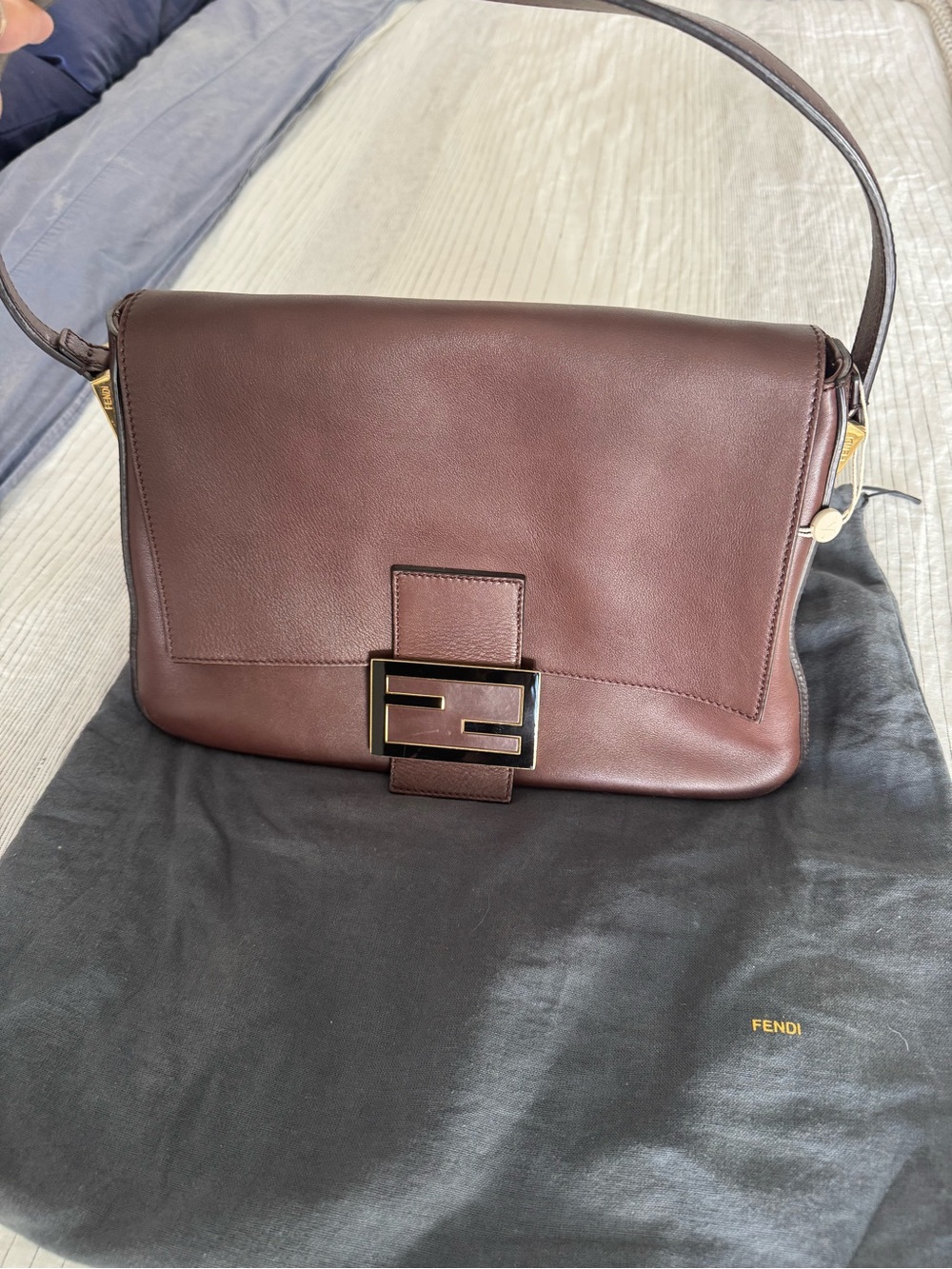 Fendi Mamma Baguette - leather